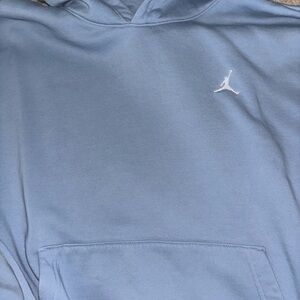 Men’s Jordan Light Blue Hoodie with Logo